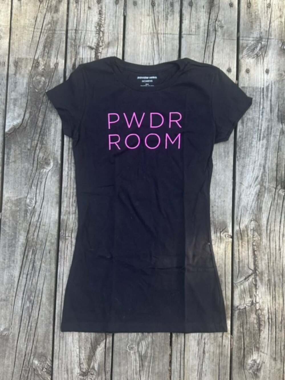 Hot Pink Black - Powder Room Tshirt